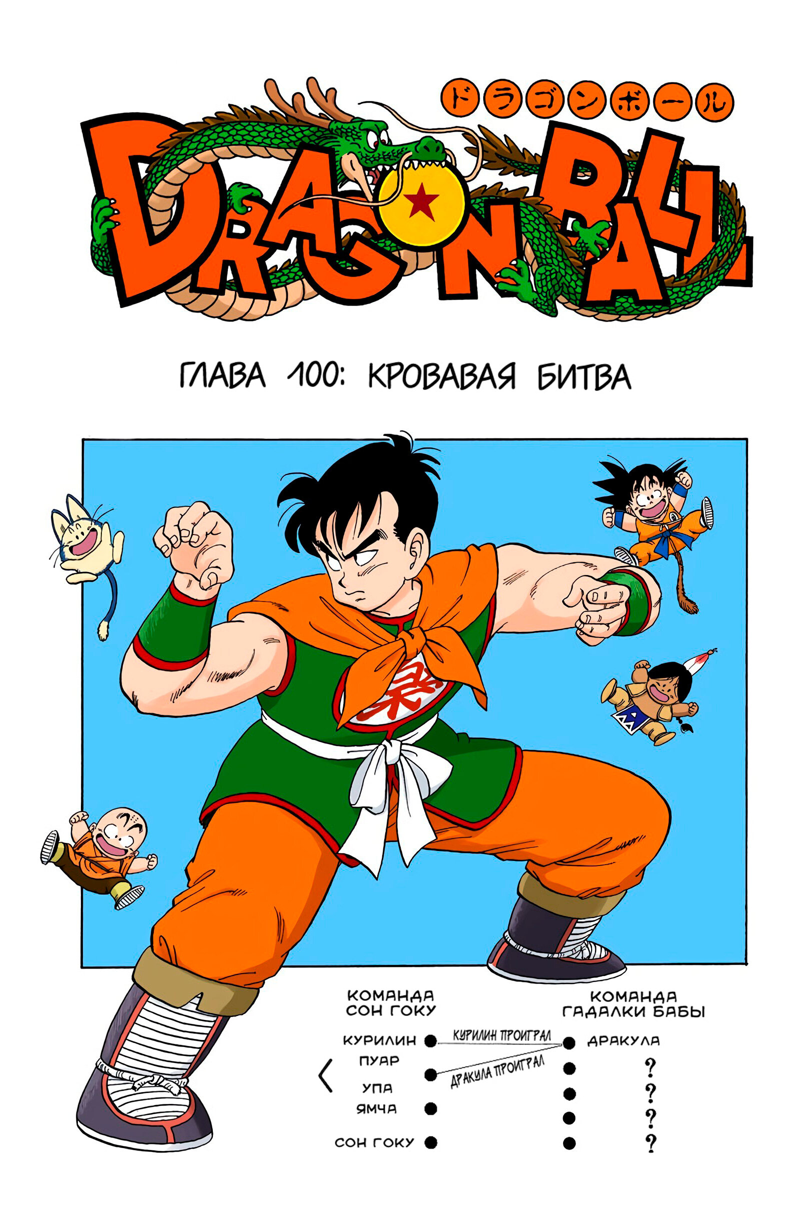 Читать <b>мангу</b> <b>Драконий</b> <b>Жемчуг</b> - Цветная Версия / Dragon Ball - Full Color Ed...